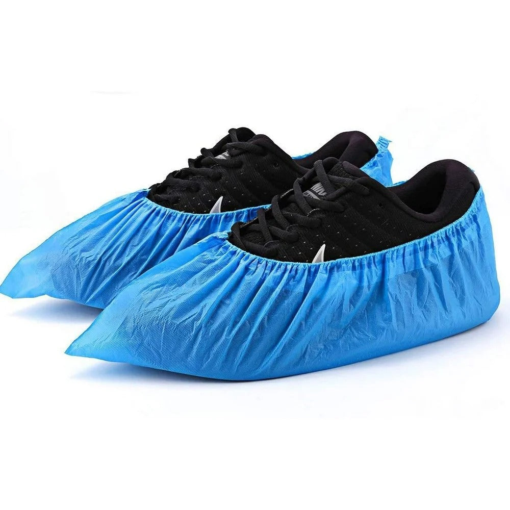 Disposable Overshoes Blue (100 overshoes per pack)