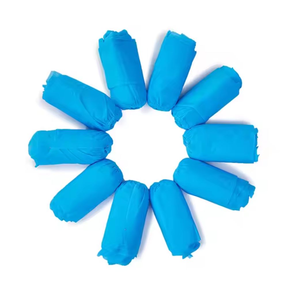Disposable Overshoes Blue (100 overshoes per pack)